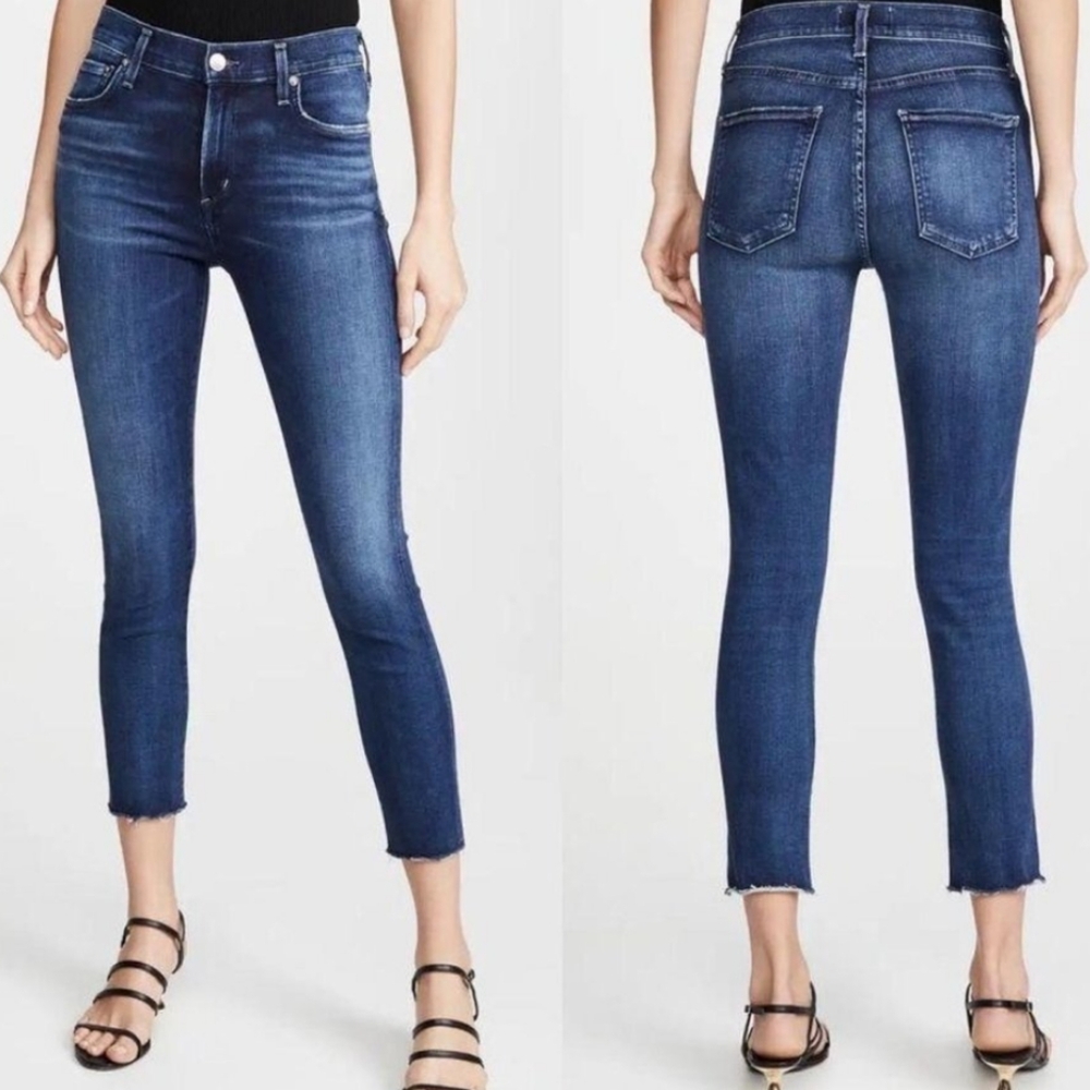 AGOLDE Sophie crop Jeans